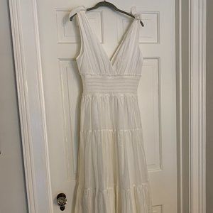 Cinq a Sept white maxi dress